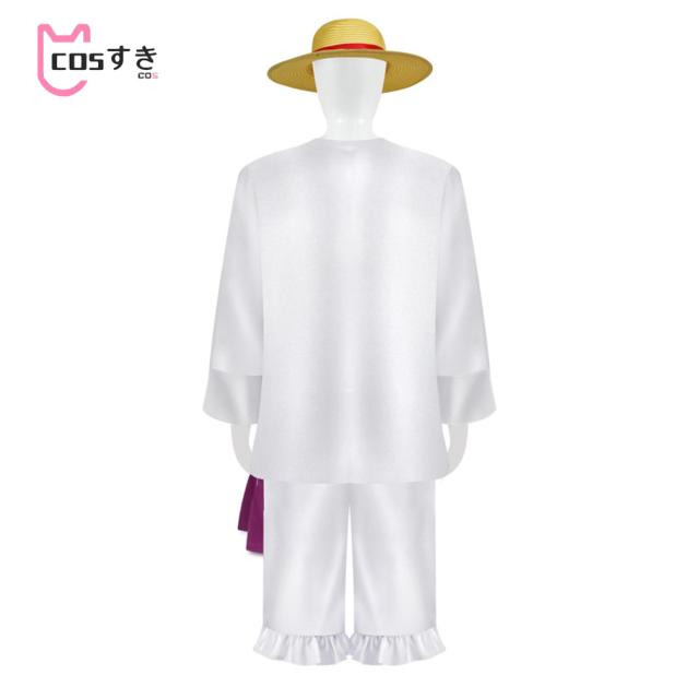 ONE PIECE モンキー D ルフィ ニカ フィギュア ギア5 風 コスプレ衣装